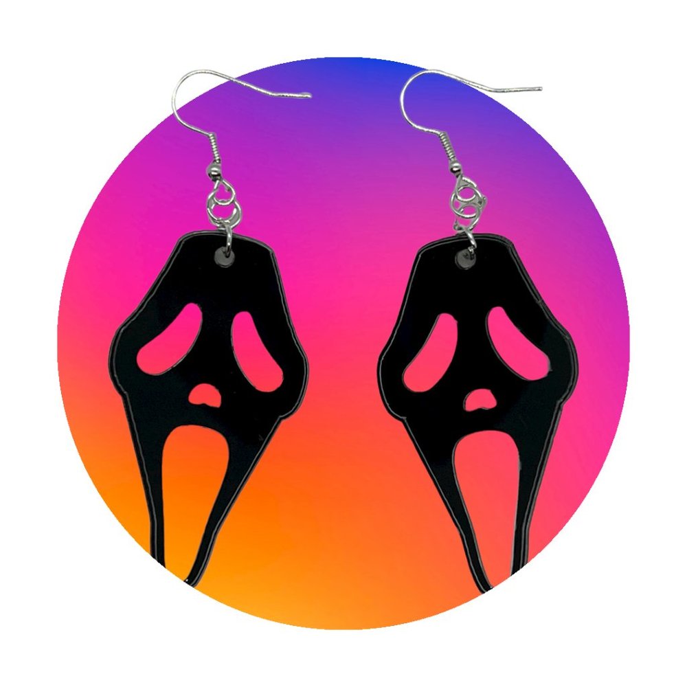 Scary Screamers Dangling Earrings